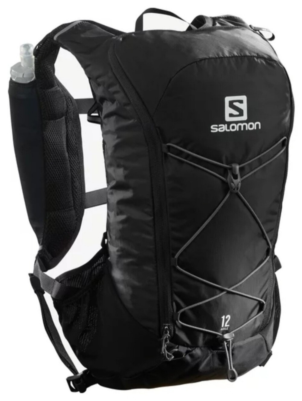 Salomon Agile 12L Black Trail Running Hydration Pack Backpack